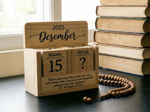 Tanggal Hijriah Hari Ini 15 Desember 2025 Lengkap Kalender PDF-nya