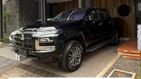 Ini mobil impian Ladislao, Mitsubishi Triton 2025 berwarna hitam. (Foto: dok Instagram ladislao_9)
