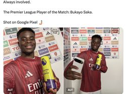 Arsenal Menang Dramatis, Netizen: Tak Perlu Cetak Gol Sendiri