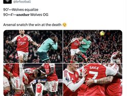 Arsenal Menang Dramatis, Netizen: Tak Perlu Cetak Gol Sendiri