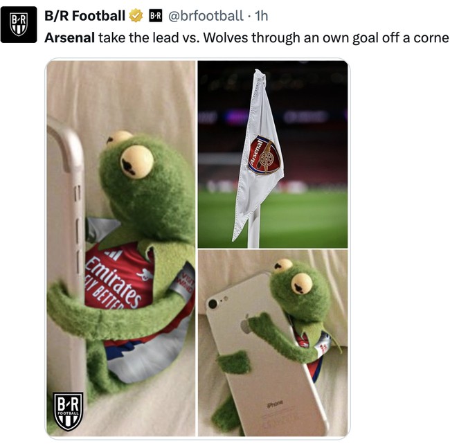 Arsenal Menang Dramatis, Netizen: Tak Perlu Cetak Gol Sendiri