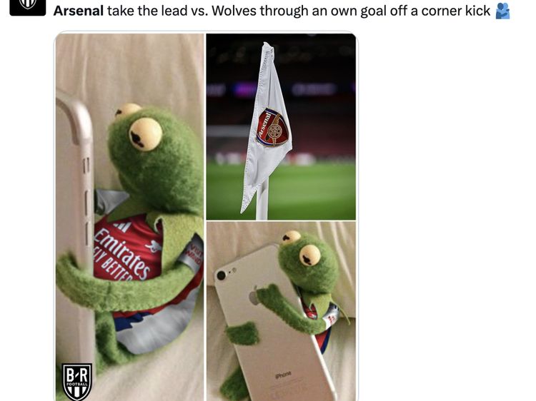 Arsenal Menang Dramatis, Netizen: Tak Perlu Cetak Gol Sendiri