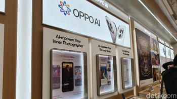 Melihat kecanggihan Oppo AI. Foto: Adi Fida Rahman/detikINET