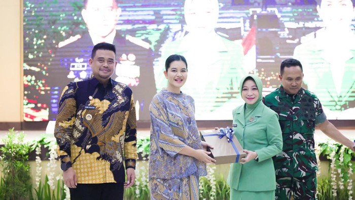 Gubsu Bobby Lepas Sambut Pangdam I/BB, Tekankan Soliditas Atasi Bencana