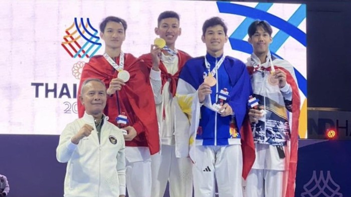 Petugas Lapas Terbuka Ciangir Banten Sabet Medali Emas di SEA Games 2025