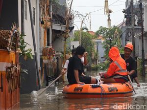 Bali Banjir Lagi, Puluhan Turis Dievakuasi-Terpaksa Pindah Vila