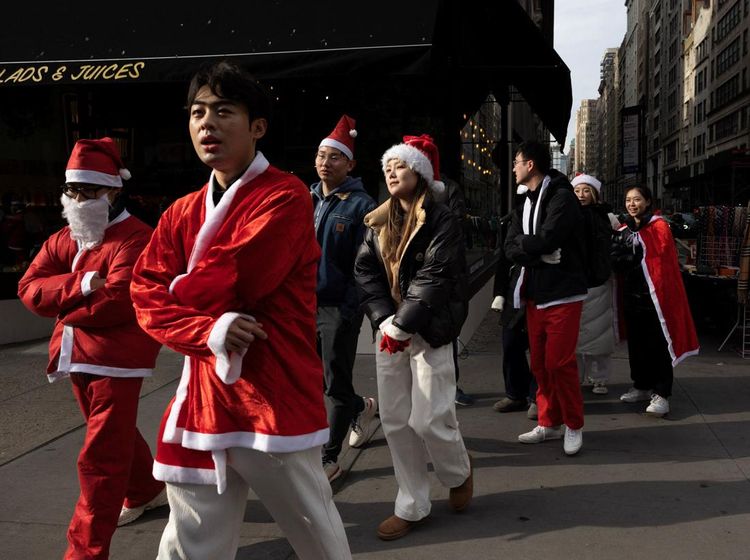 SantaCon Kembali Digelar, New York Diselimuti Nuansa Natal