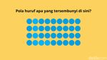 Tes Ketajaman Saraf Mata, Bisa Temukan Huruf Tersembunyi? Banyak yang Gagal Nih