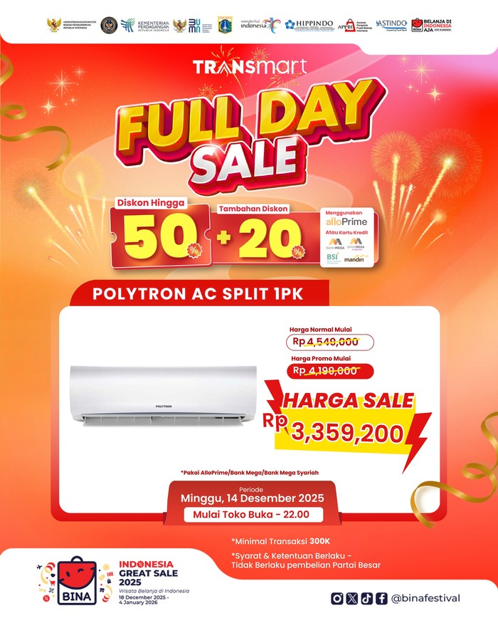 Transmart Full Day Sale
