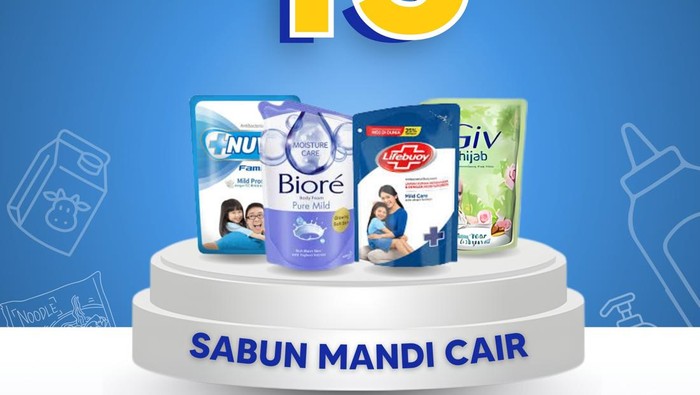 Transmart Full Day Sale! Beli Sabun Mandi-Cuci Piring Diskon Gede-gedean