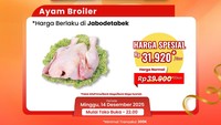 Merapat! Ayam Broiler Banting Harga di Transmart Full Day Sale