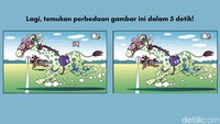 Coba lagi, masih bisa kamu temukan perbedaannya? (Foto: Daffa Ghazan/detikHealth)