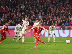 Kane masih tajam meski sudah berusia 33 tahun. Akankah musim ini, Kane bisa kali keempat berturut-turut jadi top skor Bundesliga? (Adam Pretty/Getty Images)