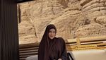 Cantiknya Davina Karamoy Foto-foto di Al Ula