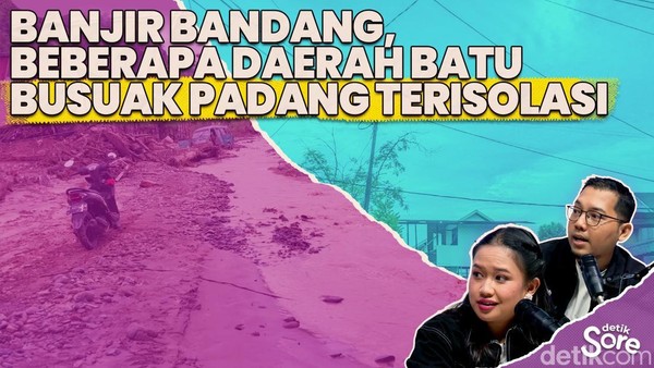Video: Warga Terjebak Banjir di Padang, Masih Menunggu Bantuan