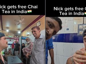 Diberi Teh Gratis, Vlogger Amerika Terpukau dengan Keramahan Orang India