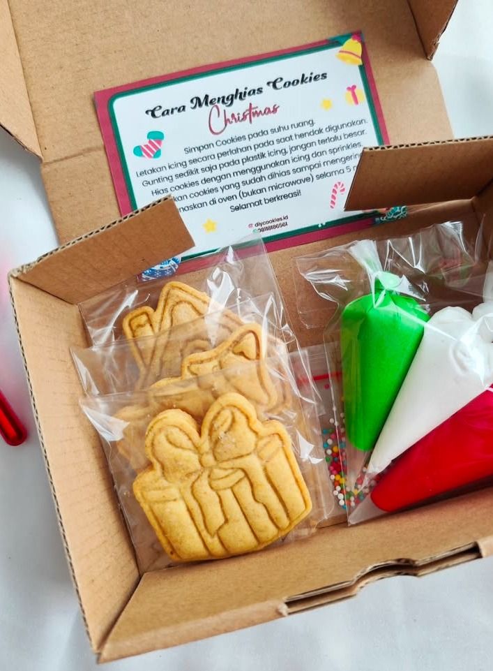 Hamper mini diy cookies dari diycookies.id (Instagram @diycookies) Hamper mini diy cookies dari diycookies.id (Instagram @diycookies)
