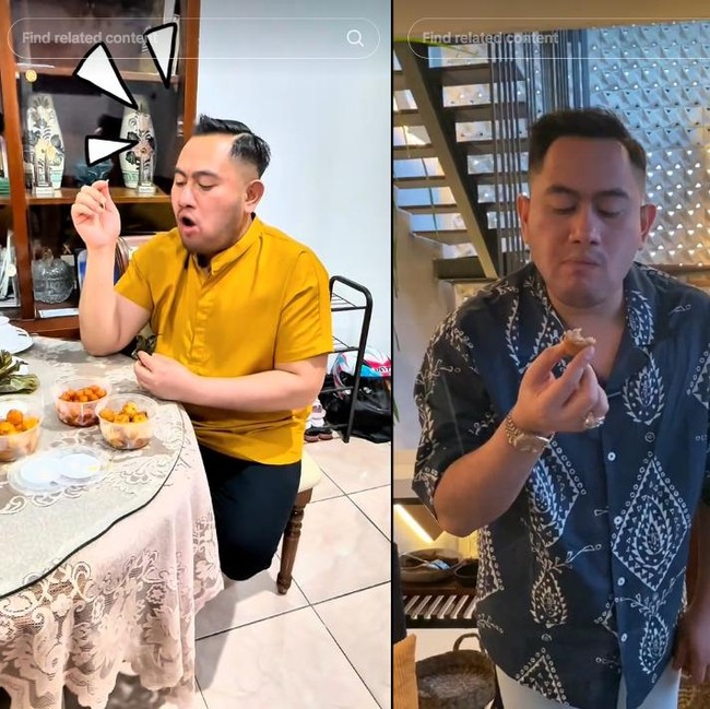 Selalu Heboh! Potret King Nassar Ngemil Cilok hingga Borong Durian