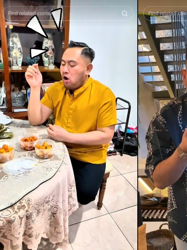 Selalu Heboh! Potret King Nassar Ngemil Cilok hingga Borong Durian