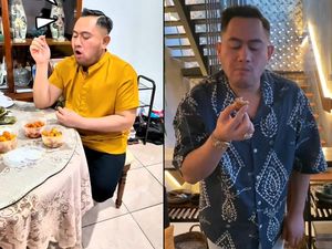 Selalu Heboh! Potret King Nassar Ngemil Cilok hingga Borong Durian