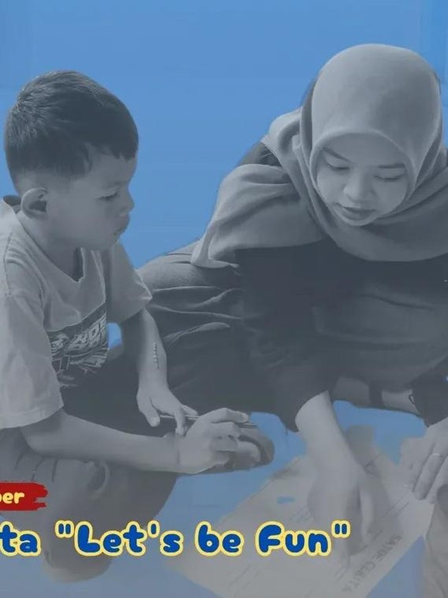 Satoe Atap Lets Be Fun Latih Adik-adik Berekspresi Lewat Tulisan