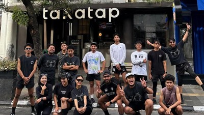 Awali Minggu dengan Langkah Positif Bersama PMS Running Club