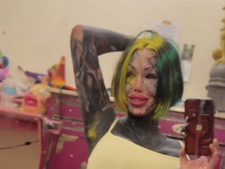 Transformasi Influencer yang Meninggal Tragis, Dada 38J hingga Tato Bola Mata