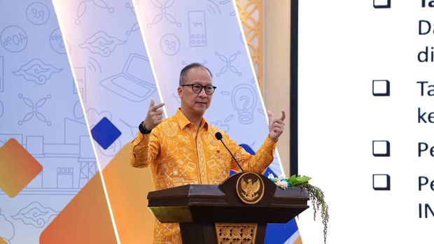 Menteri Perindustrian (Menperin) Agus Gumiwang Kartasasmita Menteri Perindustrian (Menperin) Agus Gumiwang Kartasasmita