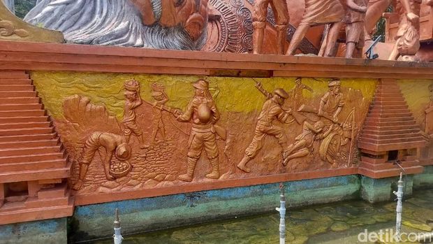 Monumen Juang 45 di Malang Visual Monumen Juang 45 di Malang