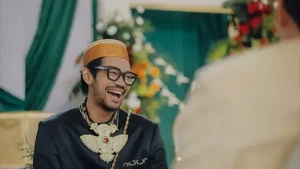 Oslo Ibrahim resmi mempersunting Diandra dalam akad nikah di Medan dengan mahar 10 gram emas sebagai simbol komitmen. Foto: Instagram Oslo Ibrahim/Fatahillah Ginting Photography