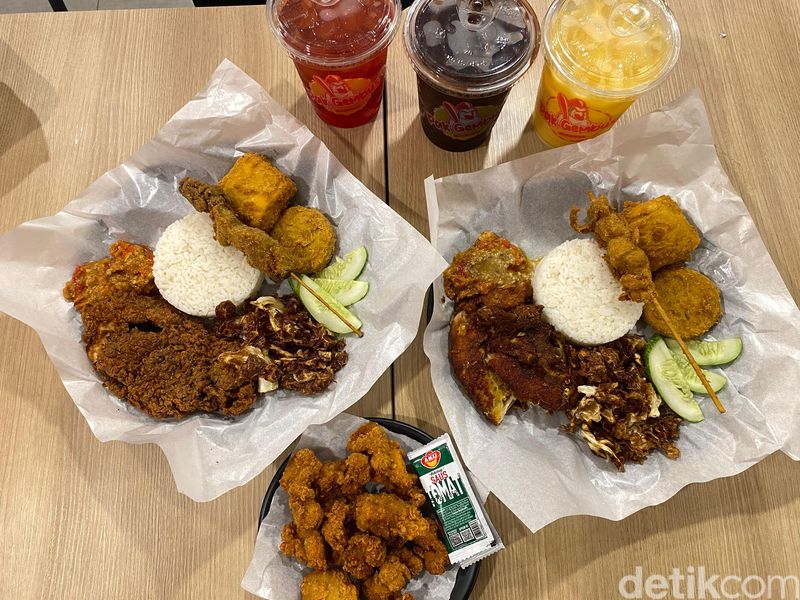 Pak Gembus Signature, ayam gepuk ala restoran cepat saji yang baru buka di Jakarta Selatan