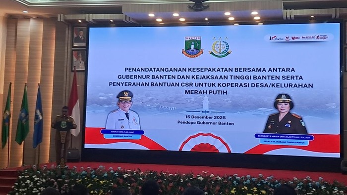 Pemprov Gandeng Kejati Banten Kawal Pembangunan Gerai Koperasi Merah Putih