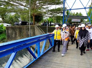 Pemprov Lampung Resmikan Rehabilitasi Irigasi Way Ngison Senilai Rp 7,8 M