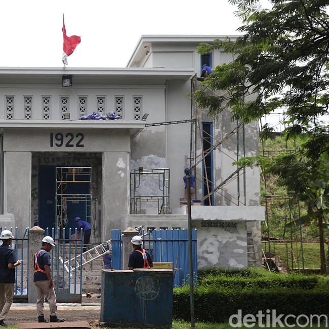 Melihat Perawatan Bangunan Gudang Air Pasar Rebo