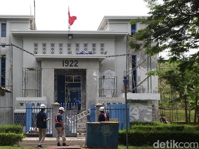Melihat Perawatan Bangunan Gudang Air Pasar Rebo