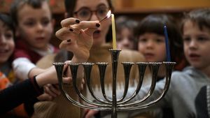 Foto: Festival Hanukkah, Perayaan Umat Yahudi