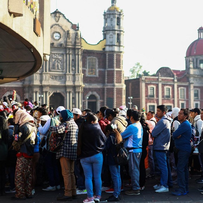 Perayaan Iman Peziarah Warnai Hari Guadalupe di Meksiko