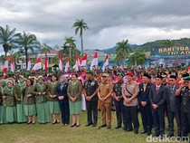 Hari Juang TNI AD ke-80 di Mamuju, Pangdam Palaka Wira Apresiasi 3 Prajurit