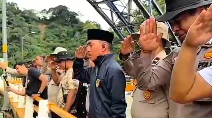 Pencarian Berakhir, Polda Riau Beri Penghormatan Terakhir untuk Ipda Angga