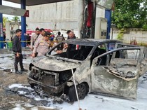 Pertamina Investigasi Mobil Pelansir Terbakar Saat Isi BBM di SPBU Bungo