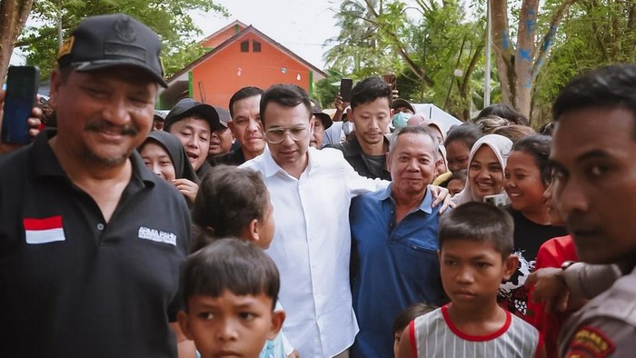 Raffi Ahmad Kunjungan ke Aceh Tamiang