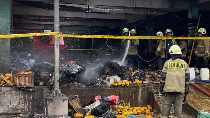 Kerugian Akibat Kebakaran Pasar Induk Kramat Jati Diperkirakan Rp 350 M