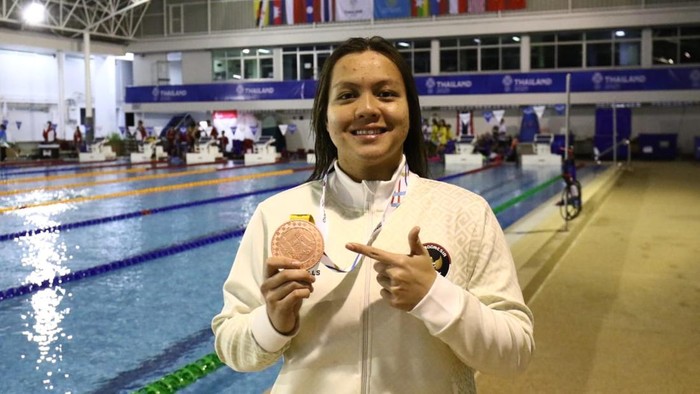 SEA Games 2025: Adellia Sabet Perunggu dari Cabang Renang