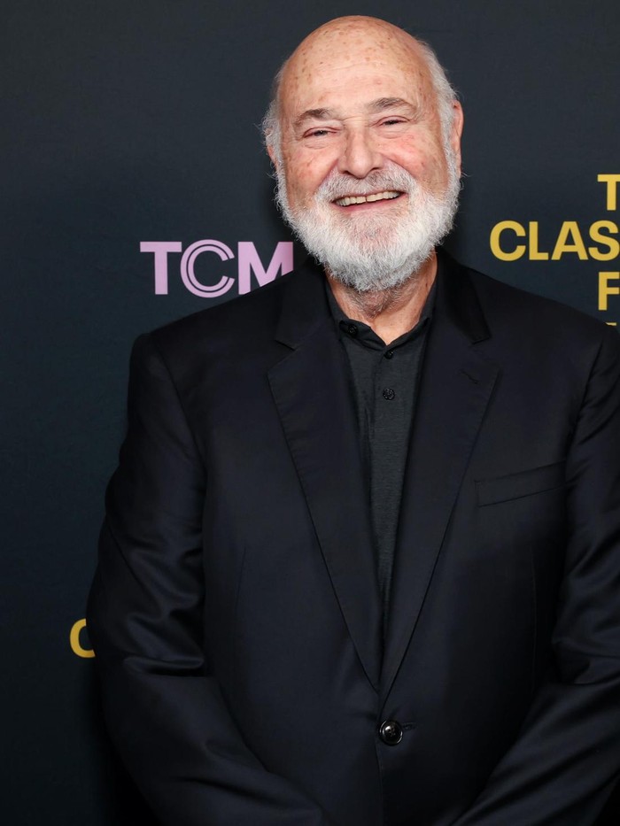 HOLLYWOOD, CALIFORNIA - APRIL 25: (EDITORS NOTE: The jacket in this image has been retouched) Rob Reiner attends the screening of Misery during the 2025 TCM Classic Film Festival at TCL Chinese Theatre on April 25, 2025 in Hollywood, California. (Photo by Jesse Grant/Getty Images for TCM)