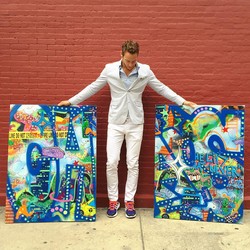 Seniman Performans Ditangkap di Art Basel Miami Usai Aksi dengan Kapur