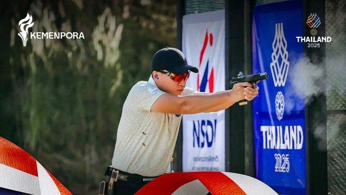 SEA Games 2025: Vincentius Djajadiningrat Sumbang Emas ke-51 buat RI