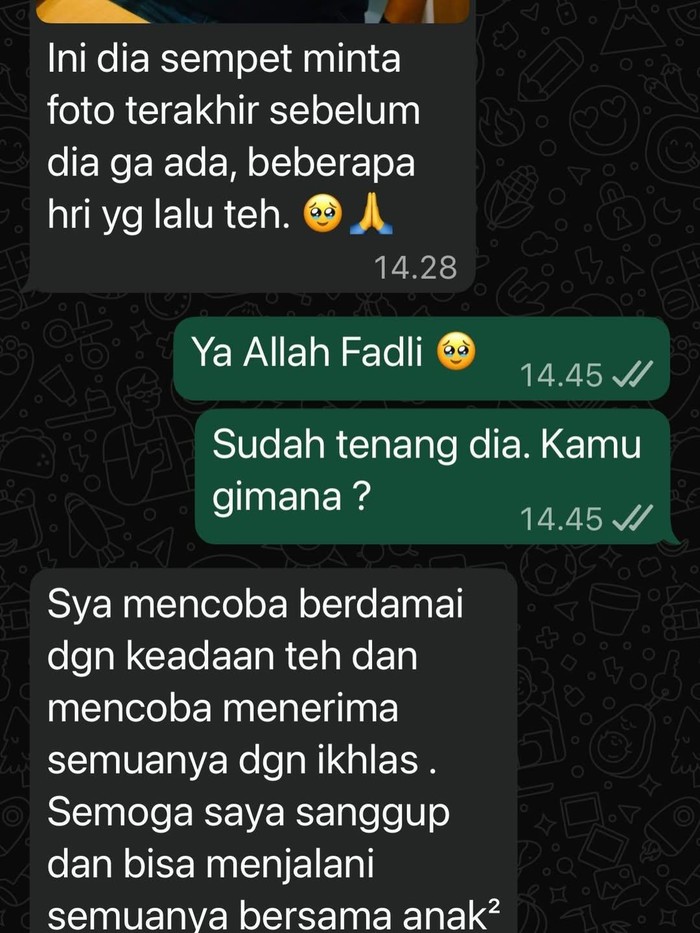 Kabar Duka dari Widi Mulia