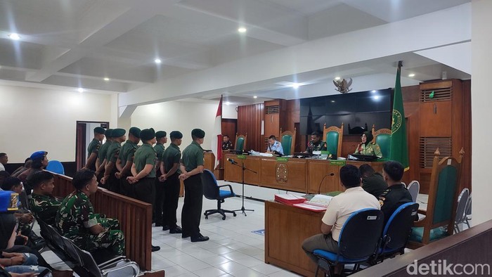 10 Prajurit TNI Divonis Penjara karena Aniaya Warga di Bali, 1 Orang Dipecat