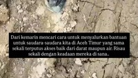 Penyanyi Andien menceritakan bagaimana dia dan tim mencari cara untuk bisa sampai dan menyalurkan bantuan ke Aceh Timur usai longsor dan banjir. Sama sekali terputus akses baik dari darat maupun air: Risau sekali dengan keadaan mereka di sana, tulis Andien dilihat dalam Instagram Story pribadinya, Selasa (16/12/2025). Foto: Instagram @andien