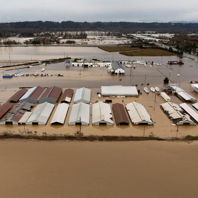 Banjir Musim Dingin Rendam Kent AS, Permukiman dan Akses Publik Terdampak
